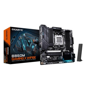 Gigabyte b850m gaming x wifi6e scheda madre – processori amd ryzen serie 9000, vrm digitale 10+2+2 fasi, fino a 8200mhz ddr5