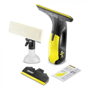 Kärcher wv 2 pulitore di finestra elettrico 0,1 l nero, giallo