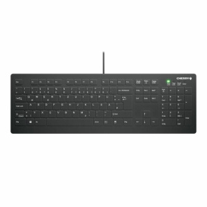 Cherry ak-c8112 tastiera medico usb qwertz tedesco nero, bianco