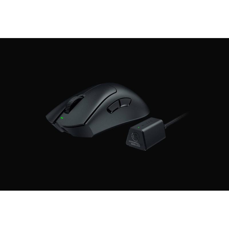 Razer deathadder v3 pro mouse mano destra rf wireless + usb type-c ottico 30000 dpi