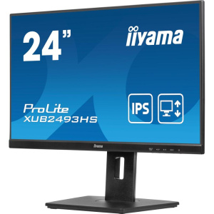 Iiyama prolite xub2493hs-b6 monitor pc 60,5 cm (23.8) 1920 x 1080 pixel full hd led nero