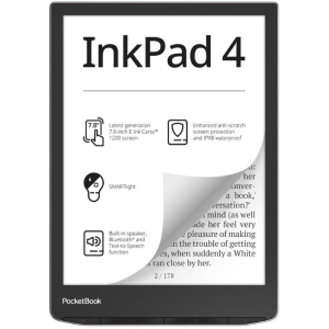 Pocketbook inkpad 4 lettore e-book touch screen 32 gb wi-fi argento