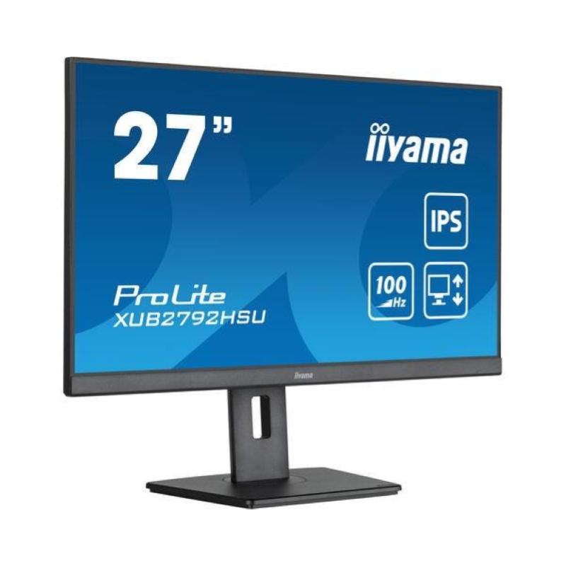 Iiyama xub2792hsu-b6 monitor pc 68,6 cm (27) 1920 x 1080 pixel full hd led nero