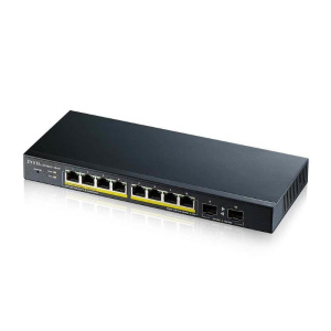 Zyxel gs1900-10hp gestito l2 gigabit ethernet (10/100/1000) supporto power over ethernet (poe) nero
