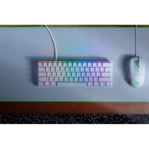 Razer huntsman mini tastiera usb qwerty inglese bianco