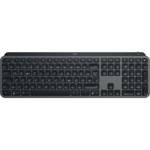 Logitech mx keys s tastiera rf senza fili + bluetooth qwertz tedesco grafite
