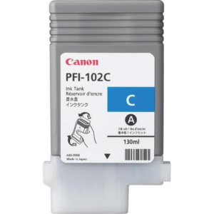 Canon pfi-102c cartuccia d`inchiostro originale ciano