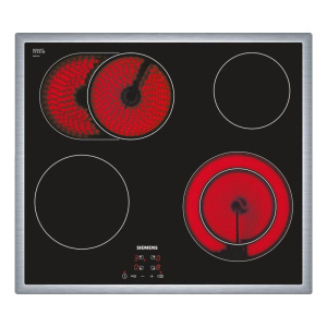 Siemens et645hn17e piano cottura nero da incasso ceramica 4 fornello(i)