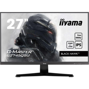 Iiyama g-master g2745qsu-b2 monitor pc 68,6 cm (27) 2560 x 1440 pixel wide quad hd led nero