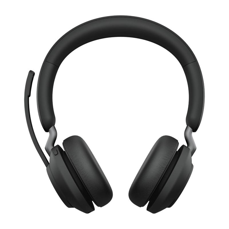 Jabra evolve2 65, uc stereo auricolare wireless a padiglione ufficio usb tipo-c bluetooth nero