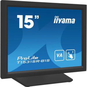 Iiyama t1531sr-b1s monitor pc 38,1 cm (15) 1024 x 768 pixel xga lcd touch screen nero