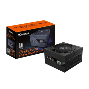 Gigabyte aorus elite p850w alimentatore – pcie 5.0, 80 plus platinum, design completamente modulare, ventola da 120 mm,