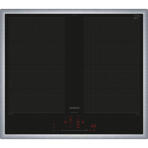 Siemens iq700 ex645hxc1e piano cottura nero da incasso 60 cm piano cottura a induzione 4 fornello(i)