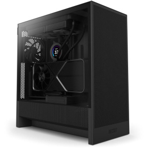 Nzxt h5 flow midi tower nero