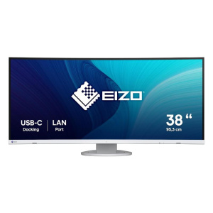 Eizo flexscan ev3895-wt led display 95,2 cm (37.5) 3840 x 1600 pixel ultrawide quad hd+ bianco
