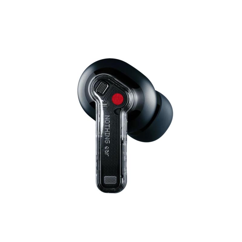 Nothing ear auricolare true wireless stereo (tws) in-ear musica e chiamate bluetooth nero, trasparente