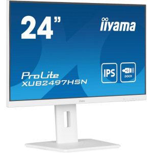 Iiyama prolite xub2497hsn-w1 monitor pc 60,5 cm (23.8) 1920 x 1080 pixel full hd led bianco