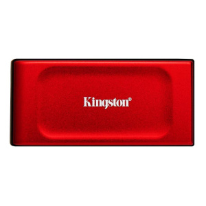 Kingston technology 2tb ssd esterno xs1000 usb 3.2 gen 2, rosso