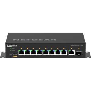 Netgear gsm4210pd-100eus switch di rete gestito l2/l3 gigabit ethernet (10/100/1000) supporto power over ethernet (poe) nero