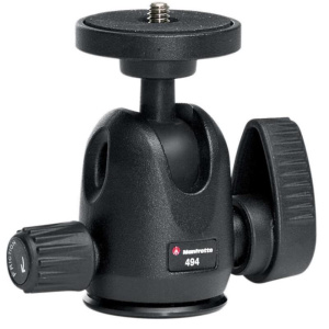 Manfrotto mh494-bh testa per treppiede nero alluminio 1/4 palla