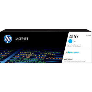 Hp cartuccia toner ciano originale laserjet 415x ad alta capacità