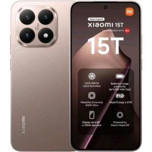 Xiaomi 15t 5g dual sim 6.83 octa core 256gb ram 12gb 5g italia rose gold