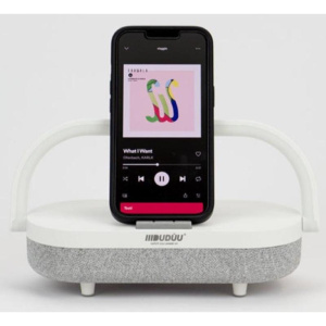 Speaker bluetooth 10w lampada bianc duduu mood bianco x pc/smartphone