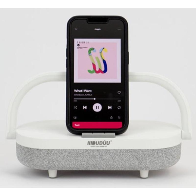 Speaker bluetooth 10w lampada bianc duduu mood bianco x pc/smartphone