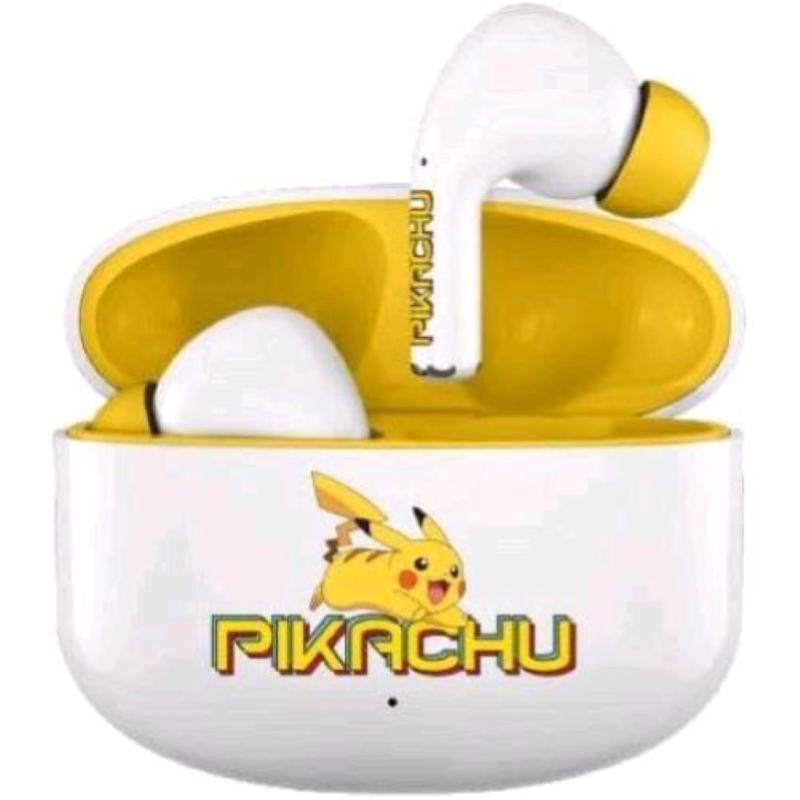Otl pokemon pikachu retro core earpods tws cuffie bluetooth con custodia di ricarica