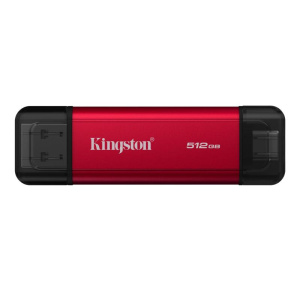 Kingston technology 512gb dual usb-a/c portable ssd, up to 1050mb/s usb 3.2 gen 2