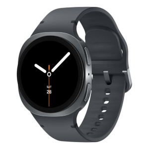 Samsung galaxy watch 8 3,3 cm (1.3) amoled 40 mm digitale 438 x 438 pixel touch screen grafite wi-fi gps (satellitare)