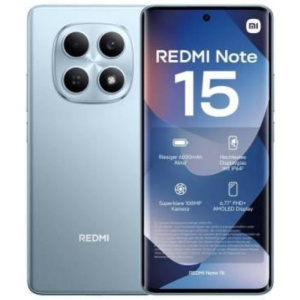 Xiaomi redmi note 15 6+128gb 6.77 nfc glacier blue ds eu
