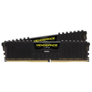 Corsair ram vengeance lpx 32gb 2x16gb ddr4 3200 pc4-25600 c16 1.35v desktop memory – black