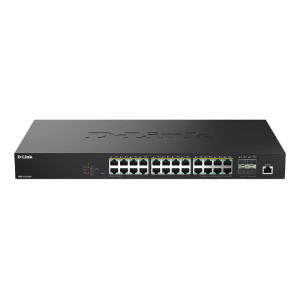 D-link switch 28-port 2.5g multi-gigabit poe++ smart managed switch with 4 x 10g sfp+ ports