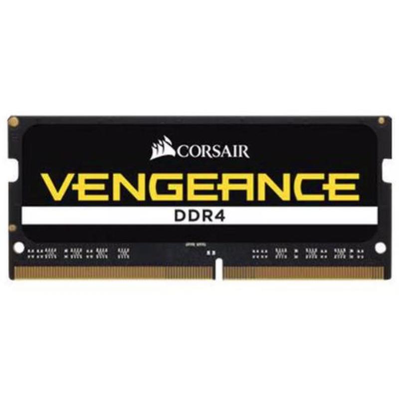 Corsair ram vengeance sodimm 16gb 1x16 ddr4 2666 pc4-21300 c18 1.2v