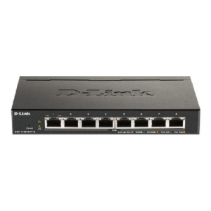 D-link switch 8 porte gigabit poe smart managed