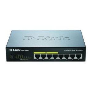 D-link switch 8 porte gigabit 10/100/1000 di cui 4 poe