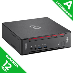 Fujitsu esprimo q558 m – tiny pc – cpu intel i5 gen. 8 – ram 16gb – ssd 256gb – w11 pro – 1y – refurbished grado a