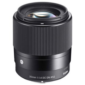 Sigma 30 mm f1.4 dc dn slr teleobiettivo zoom nero