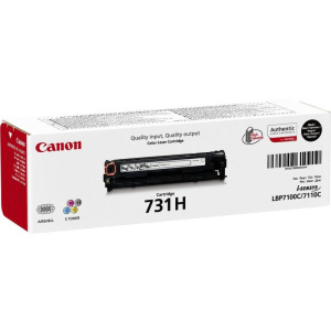 Canon 731h cartuccia toner 1 pz originale nero