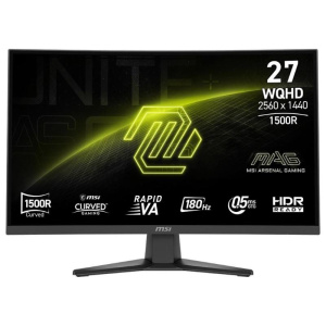 Msi mag 275cqfde e18 monitor pc 68,6 cm (27) 2560 x 1440 pixel wide quad hd nero