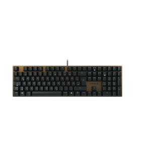 Cherry kc 200 mx tastiera usb qwertz tedesco nero, bronzo