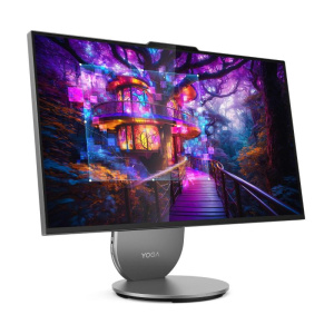 Lenovo yoga aio 27iah10 intel core ultra 9 285h 68,6 cm (27) 2560 x 1440 pixel pc all-in-one 32 gb lpddr5 – tastiera qwertz