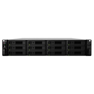 Synology rackstation rs3618xs nas armadio (2u) intel® xeon® d d-1521 8 gb ddr4 0 tb diskstation manager nero