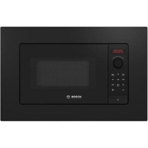 Bosch forno microonde incasso 20lt 800w nero bfl623mb4