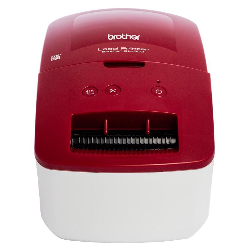 Brother ql-600rxx1 stampante per etichette (cd) termica diretta 300 x 600 dpi 71 mm/s cablato dk
