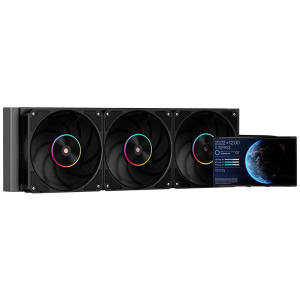 Cooler itek  athermora 50b – 360mm, argb, lcd 10 + sw, pwm fan,skt universale – itlcthm50360b