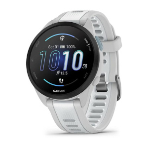 Garmin forerunner 165 music dunstgrau/steinweiss
