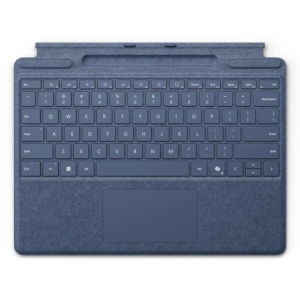 Microsoft surface pro keyboard mit stiftaufbewahrung saphir