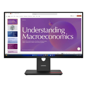 Monitor lenovo t24d-40 64b9gat1eu 23,8 ips/fhd/hdmi,dp,usb-c (96w)/pivot speakers/ethernet/daisy chain